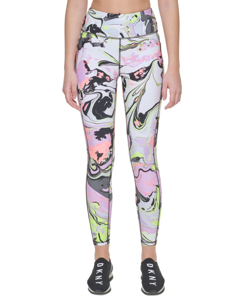 Printed High-Waist 7/8 Leggings